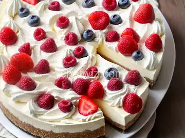 5-Ingredient No-Bake Cheesecake