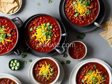 5-Ingredient Vegetarian Chili