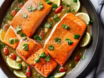 7-Minute Salmon Piccata