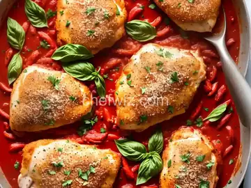A 20-Minute Chicken Parmesan