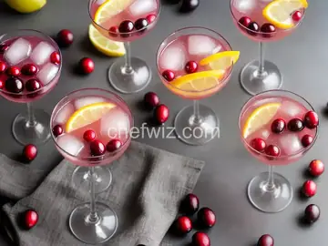 A Minnesota Good-Bye (Cranberry French 75) Recipe