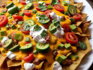 Aaron's Famous Vegetarian Nachos