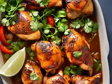 Adobo Chicken with Ginger