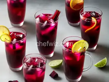 Agua de Jamaica (Iced Hibiscus Tea)