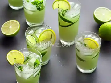 Agua de Limón con Chía (Limeade With Chia Seeds)