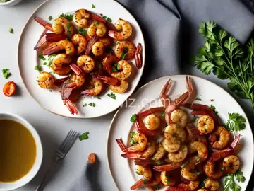 Air-Fried Bacon-Wrapped Shrimp