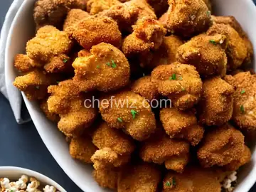 Air-Fried Popcorn Chicken Gizzards