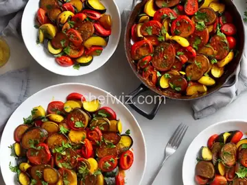 Air-Fried Ratatouille, Italian-Style