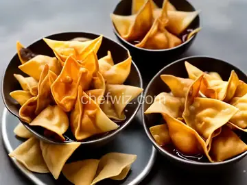 Air-Fried Sweet Wontons
