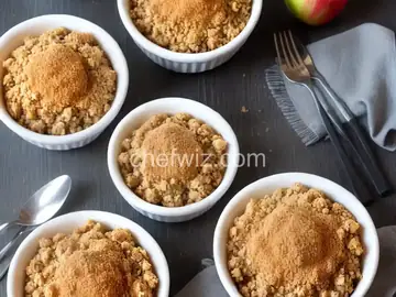 Air Fryer Apple Crumble