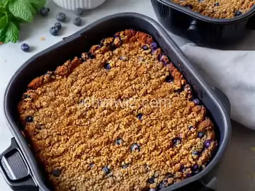 Air Fryer Blueberry Crisp