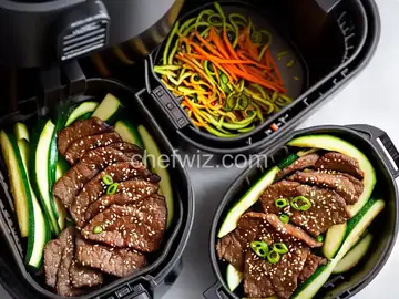 Air Fryer Bulgogi with Zucchini