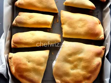 Air Fryer Calzones With Two-Ingredient Dough