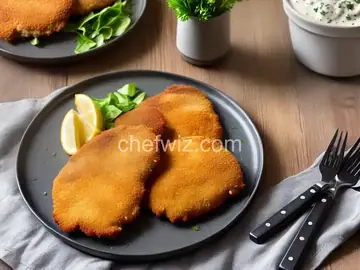 Air Fryer Chicken Thigh Schnitzel