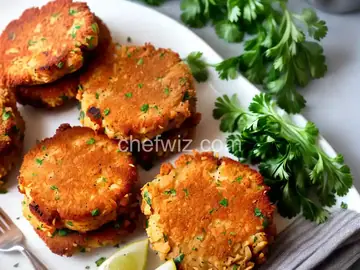 Air Fryer Crab Cakes with Chipotle Sauce