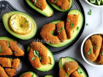 Air Fryer Everything Bagel Avocado Fries