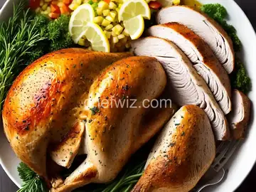 Air Fryer Garlic Herb Turkey Breast