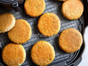 Air Fryer Hamburger Patties for Two