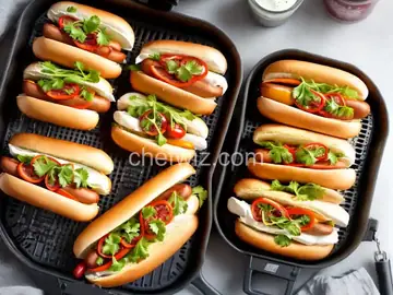 Air Fryer Hot Dogs