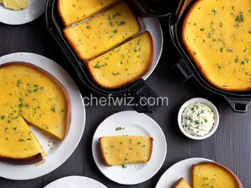 Air Fryer Keto Garlic Cheese 'Bread'