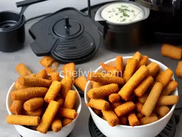 Air Fryer Mozzarella Sticks