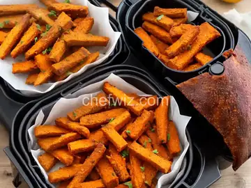 Air Fryer Oven Buffalo Chicken Jerky Sticks