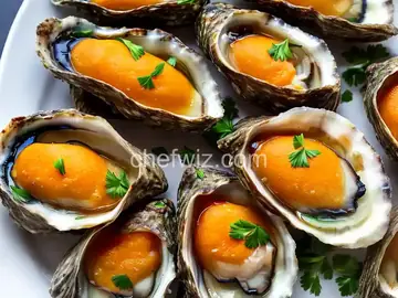 Air Fryer Oysters on the Half Shell