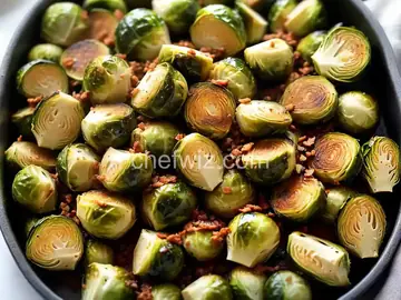 Air Fryer Parmesan Brussels Sprouts