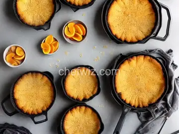 Air Fryer Peach Cobbler