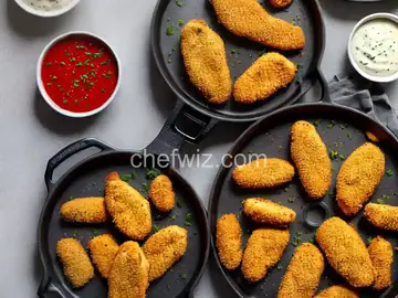Air Fryer Pretzel-Crusted Chicken Tenders