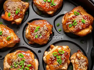Air Fryer Sesame Chicken Thighs