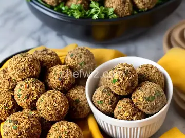 Air Fryer Stuffing Balls