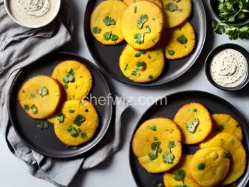 Air Fryer Tostones with Creamy Mojo Dipping Sauce