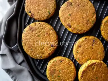 Air Fryer Venison Burgers