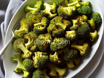 Air fried Romanesco Broccoli