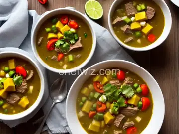Ajiaco: Cuban Soup Made with Beef, Pork, and Tropical Vegetables