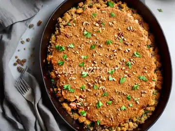 Alaska Salmon Bake with Pecan Crunch Coating
