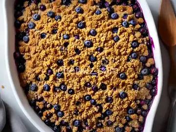 Alexander's Blueberry Crisp