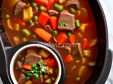 Alison's Slow Cooker Vegetable Beef Soup