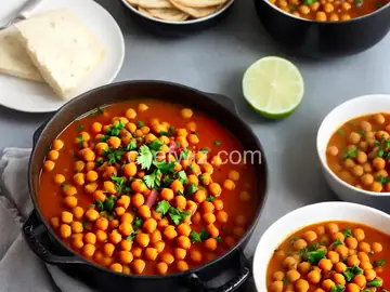 Alkaline - Garbanzo Beans Stew (chick peas)