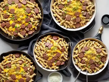 All-American Cheeseburger Pasta