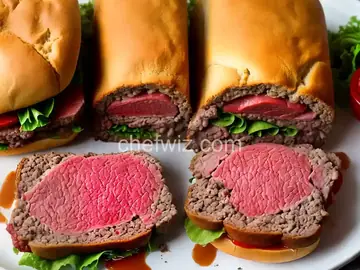 All-American Down-Home Patriotic Meatloaf Sandwich