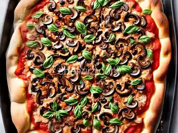 Allie's Mushroom Pizza