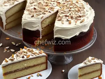 Almond Camo Cake