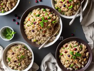 Almond Cranberry Rice Pilaf