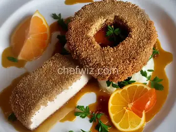 Almond-Crusted Halibut Crystal Symphony