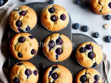 Almond Flour Blueberry Muffins (Gluten Free)