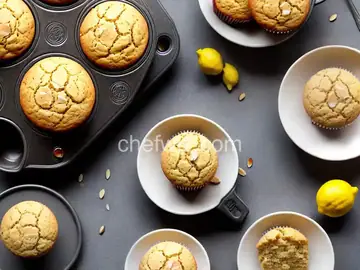 Almond Flour Lemon Muffins