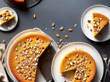 Almond Honeycomb Cake