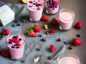 Almond Milk and Berry Smoothie